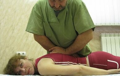 Terapia manual para osteocondrose lombar